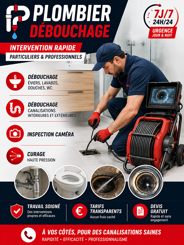 Debouchage de Canalisations Nanterre